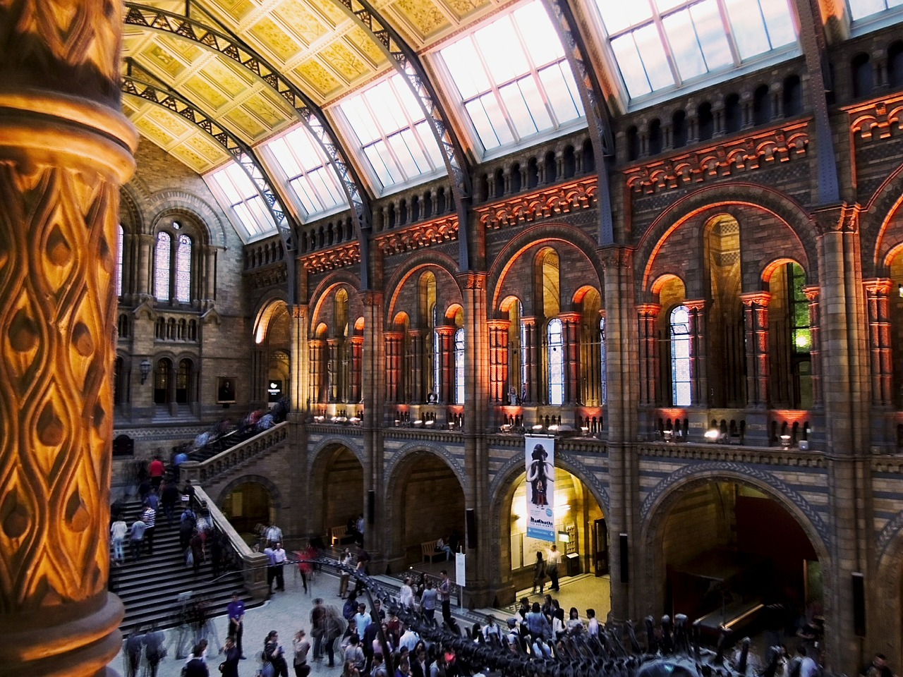 natural history museum, london, architecture